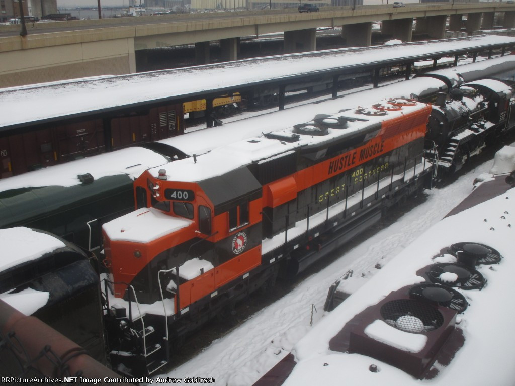 GN 400 in the Snow